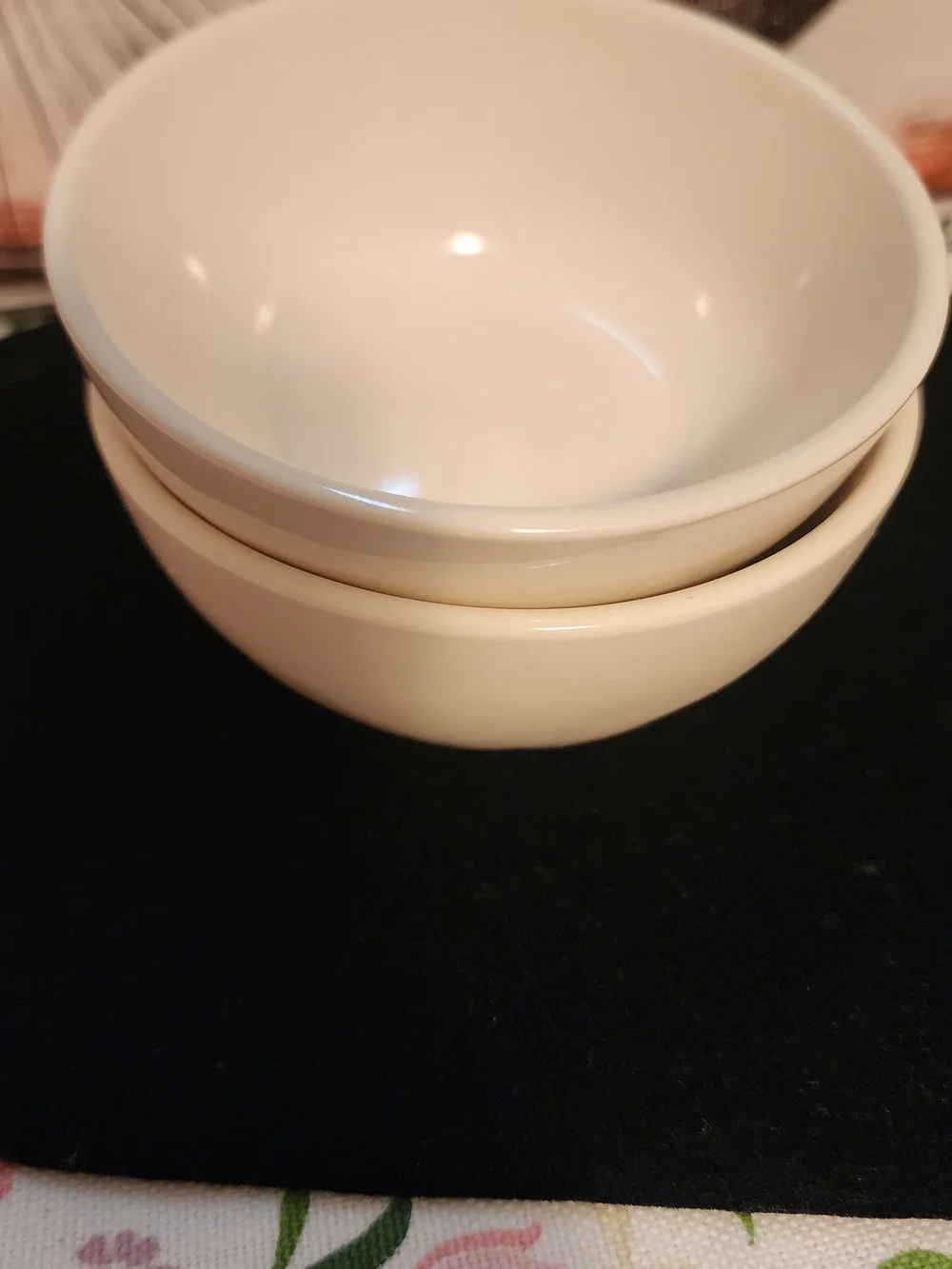 Rae Dunn White Ceramic 'HERBS' & 'SEASON' Bowls